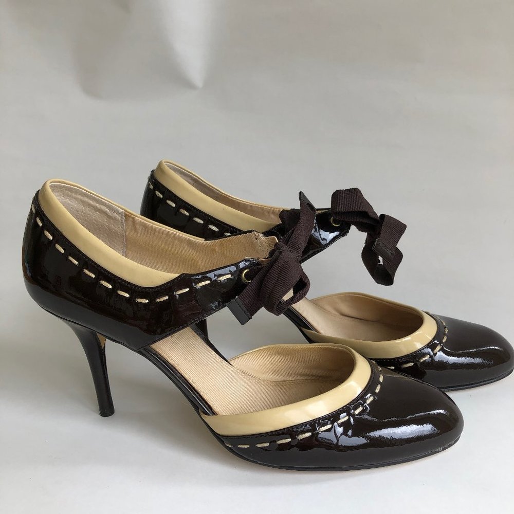 ANNE KLEIN Patent leather heels - Size 9 M